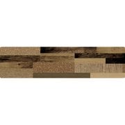ND-9862 [ぷにぷにキッチンマット ミックスウッド ダーク 45×180cm]