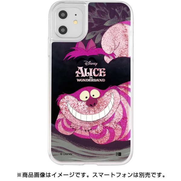 Ij Dp21lg1p Ac002 Iphone 11 Xr ラメグリッターケース ディズニーキャラクター チェシャ猫