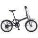 折り畳み自転車 354mm 20x1.95 E/V MATT GRAY AV-206GRS MATT GRAY