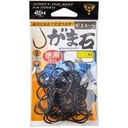 バラ徳用パック ガマ石（穴）（黒） 16