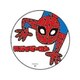SPTB3276 缶バッチ スパイダーマン カタカナ [キャラクターグッズ]