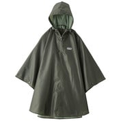 OUTDOOR レインポンチョ L カーキ 06003140