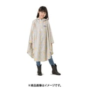 05002281 [OUTDOOR キッズレインポンチョ 150cm ペイズリー柄 グレー]
