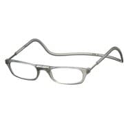 老眼鏡 クリックリーダー マットタイプ ＋2.00 クリアグレー