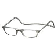 老眼鏡 クリックリーダー マットタイプ ＋2.50 クリアグレー
