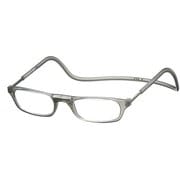 老眼鏡 クリックリーダー マットタイプ ＋3.00 クリアグレー