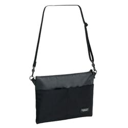 サコッシュ M プラス2.1 2L ショルダーストラップ付き ブラック ＃3320BK
