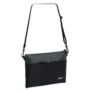 サコッシュ M プラス2.1 2L ショルダーストラップ付き ブラック ＃3320BK
