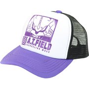 エヴァンゲリオン A.T.FIELD メッシュキャップ パープル [キャラクターグッズ]