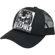 エヴァンゲリオン A.T.FIELD メッシュキャップ ブラック 二号機 [キャラクターグッズ]