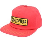 エヴァンゲリオン A.T.FIELD ベースボールキャップ レッド [キャラクターグッズ]