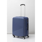 スーツケース 拡張ファスナーオープン M 旅行日数目安:5日以上 59L(拡張時65L) TSAロック搭載 ブルー 74-30722