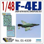 01-4339 航空自衛隊 F-4EJ ファントムII 飛行開発実験団 2017 デジタル カモフラージュ [1/48スケール エアクラフト用デカール]