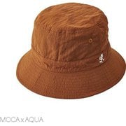 KIDS SHELL REVERSIBLE HAT キッズシェルリバーシブルハット GAC-042K MOCA x AQUA [キッズ小物]