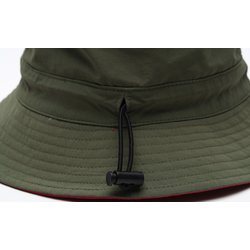 Gramicci KIDS Shell Reversible Hat, olive / raspberry