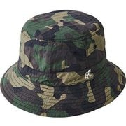 KIDS SHELL REVERSIBLE HAT キッズシェルリバーシブルハット GAC-042K CAMO x BLACK [キッズ小物]