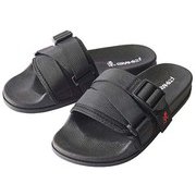 SLIDE SANDALS スライドサンダル GRF-001 BLACK 27cm [サンダル メンズ]