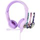 BuddyPhones Galaxy Purple [キッズ用ゲーミングヘッドセット]