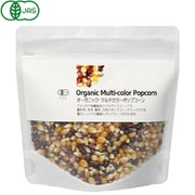 NK オーガニック・マルチカラーポップコーン 250g
