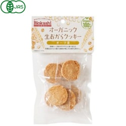 Biokashi（ビオカシ） オーガニック・生おからクッキー オーツ麦 7枚