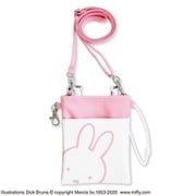 キャラクターグッズ 3WAYソフトペンポーチ miffy（ミッフィー） フェイス ピンク