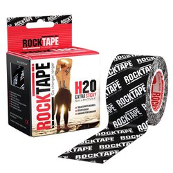ロックテープ H2O Black/White Logo 5cmX5cm [フィットネス トレーニング テーピング用品]