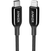 Anker PowerLine+ III USB-C＆ライトニングケーブル 0.9m ブラック A8842011
