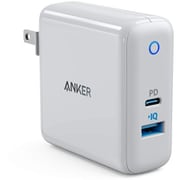Anker PowerPort Speed+ Duo USB充電器 ホワイトグレー A26221D1