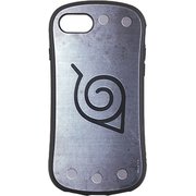 BNRT-01A [iPhone SE（第2世代）/8/7/6s/6 4.7インチ用 ハイブリッドガラスケース NARUTO 木ノ葉隠れの里]