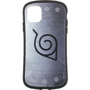 BNRT-03A [iPhone 11/XR 用 ハイブリッドガラスケース NARUTO 木ノ葉隠れの里]