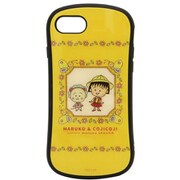 MCJ-01A [iPhone 8 / iPhone 7 / iPhone 6s / iPhone 6 用 iselect ケース まる子とコジコジ お花と蝶々]