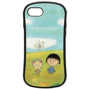 MCJ-01B [iPhone 8 / iPhone 7 / iPhone 6s / iPhone 6 用 iselect ケース まる子とコジコジ 青空]