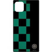 KMY-08A [iPhone 11/XR用 スクエアガラスケース 鬼滅の刃 竈門 炭治郎]