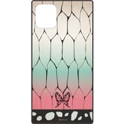 KMY-08F [iPhone 11/XR用 スクエアガラスケース 鬼滅の刃 胡蝶 しのぶ]