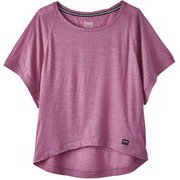 W MOTION PEYTO TEE SNW006610 ピンク Mサイズ [フィットネス ヨガシャツ レディース]