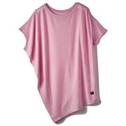 Yoga Loose Tee ヨガ ルーズTシャツ 半袖 SNW013470 K38ピンク Mサイズ [フィットネス ヨガシャツ レディース]