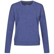 W JONSER SWEATER SNW012890 ブルー Mサイズ [フィットネス ヨガシャツ レディース]