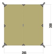 ECQ202 [Tarp TC2 ポリコットンタープ 300×285cm コクーン]