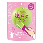 井村屋 ワンプッシュゼリー塩ぷるウメ15g×6本 [機能性食品・菓子]