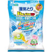 除湿剤 ドライ&ドライUP 引き出し・衣装ケース ホワイトアロマソープの香り 12シート