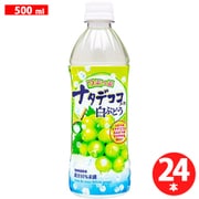つぶつぶナタデココ入り白ぶどう 500ml×24本