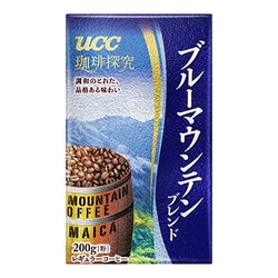 UCC 珈琲探究　ブルーマウンテンブレンド 200g(粉) ×8個セット 楽天市場】UCC 珈琲探究 ブルーマウンテンブレンド レギュラー