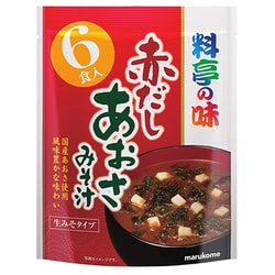 お徳用 料亭の味 赤だしあおさ 17g×6食 102g