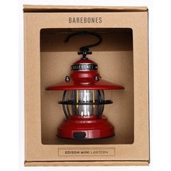 BAREBONES ランタン エジソン ライト レッド カッパー ベアボーンズ ミニエジソンランタンLED - Barebones Living - ベアボーンズ