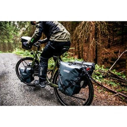 ORTLIEB　バックローラーHV　再帰反射リフレクター中古　自転車旅　通勤に ORTLIEB バックローラーHV 再帰反射リフレクター中古 自転車旅