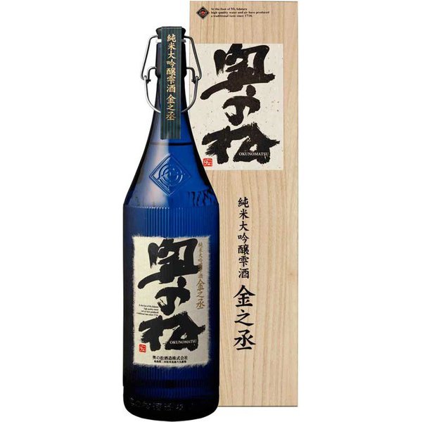 奥の松酒造純米大吟醸雫酒金之丞 15度 1800ml [日本酒]Ω