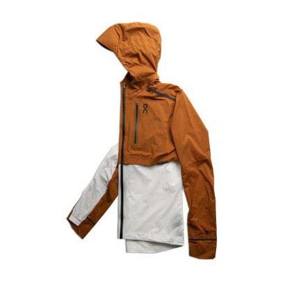 M Weather Jacket 104 Pecan White Lサイズ ランニングジャケット メンズ