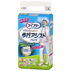 【6個セット】ユニチャームライフリー 歩行アシストパンツ 2回 Lサイズ 16枚 ヨドバシ.com - ユニ・チャーム ライフリー ライフリー 歩行