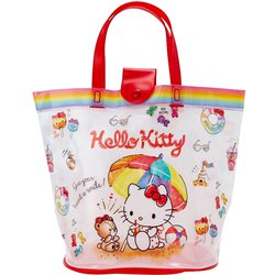 キティ　ビニールバック　ミニ 楽天市場】ハローキティ ビニールバッグの通販