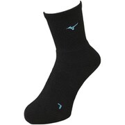 ソックス(レギュラー丈) 62JX9003 92 ブラック×シアン 25-28cm [スポーツ ソックス]